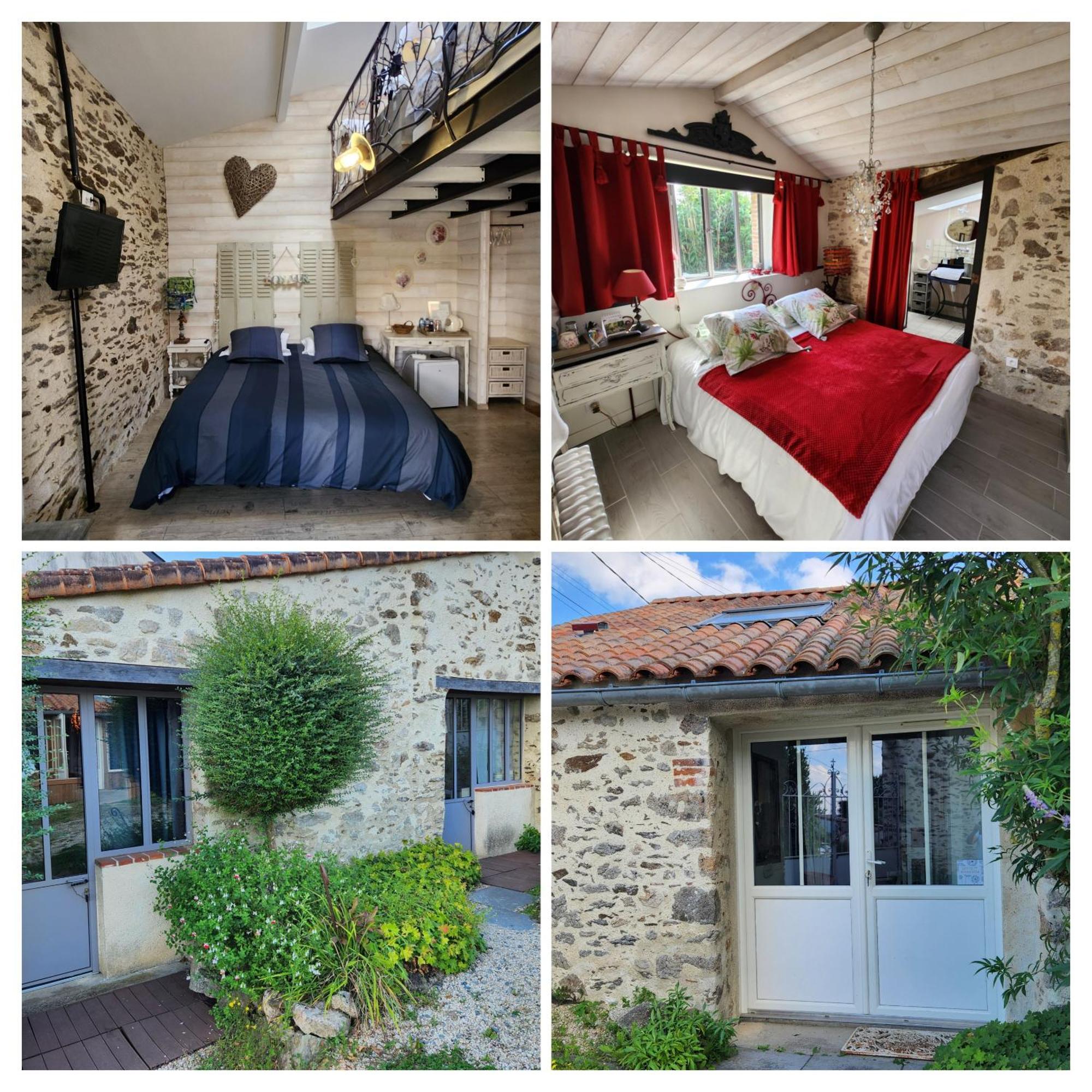 Les Chambres De La Forge Des Collines Les Herbiers Exterior photo